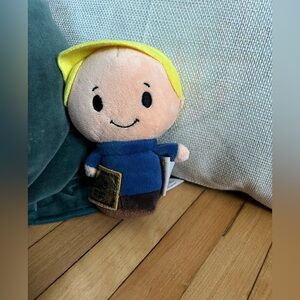 Itty Bittys Willy Wonka Collector Mini Charlie Golden Ticket Plush Stuffed